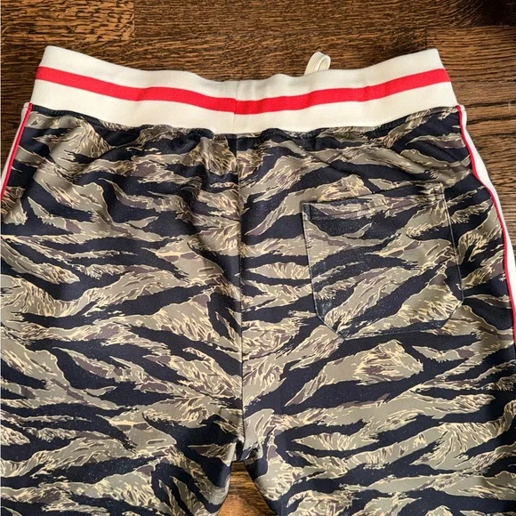 Fashion Nova Men Camo Joggers XL Side Stripe Track Pants - Picture 5 of 6